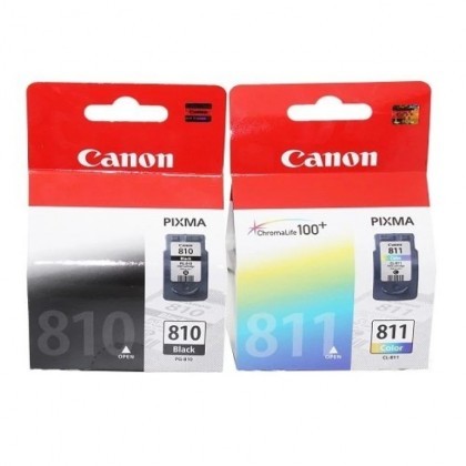 Canon 810 + 811 ORIGINAL Ink Cartridge Set